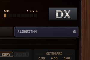OCTAGON FLEX DX Mode button