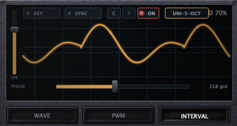WAVEMASTER interval oscillator