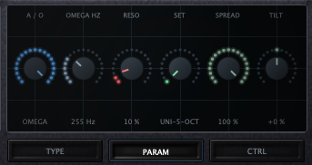 WAVEMASTER harmonic filter parameters